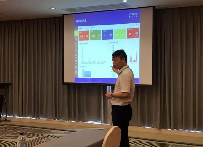 “创客中国”大赛(厦门赛区)路演现场